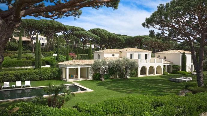 Rent Villa Saint Tropez Bedrooms Sea View Les Parcs De Saint